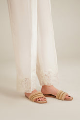 1 Piece Raw Slik Embroidered Bottom (FB0006)